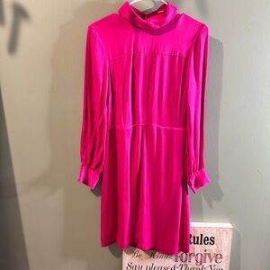 Brooks Brothers Pink Long Sleeve Dress
